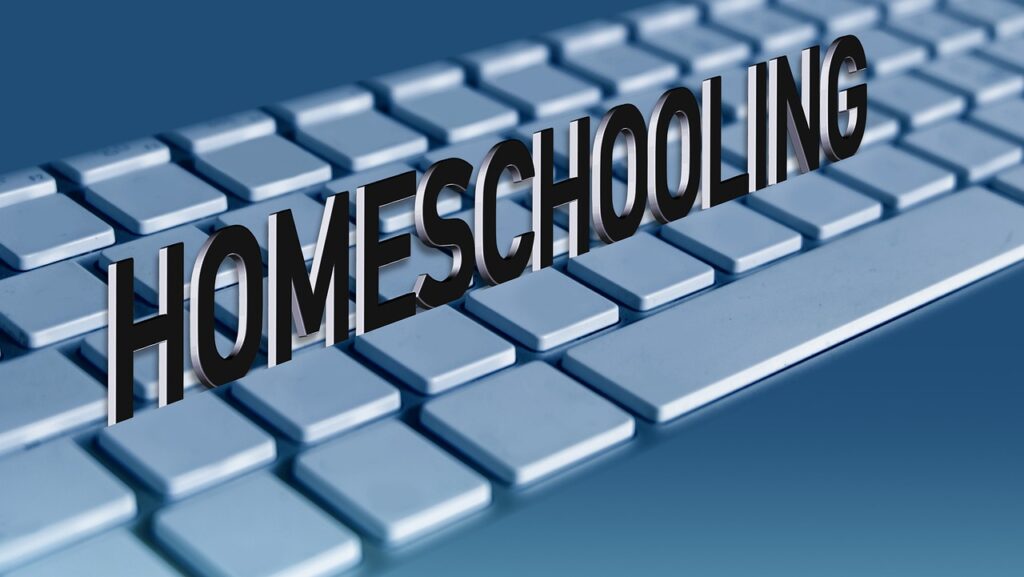 homeschooling, e-learning, keyboard